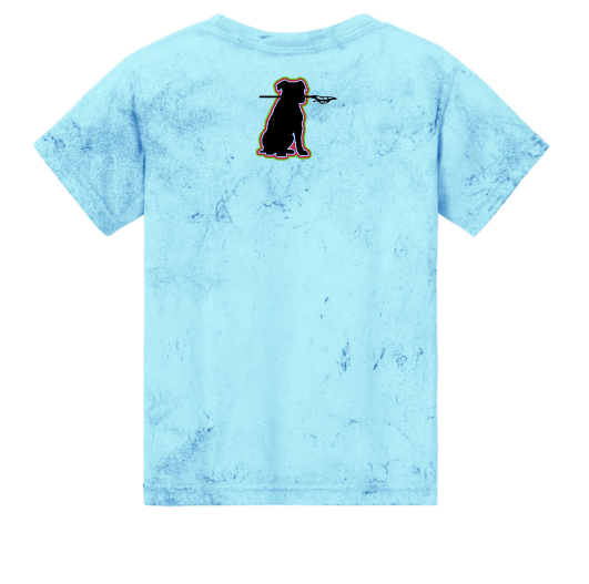 817 Pittie Lax Heavyweight Color Blast Tee