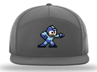 Megamen Lacrosse Richardson Cannon 7-Panel Cap-Pressed Logo