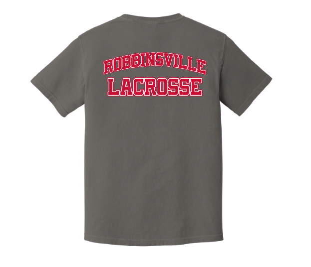 RHS Lacrosse Comfort Colors Tee with Back Print