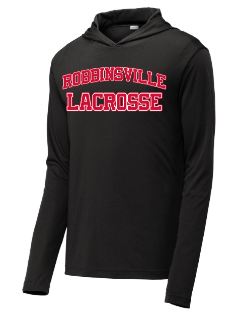 RHS Lacrosse PosiCharge® Competitor™ Hooded Pullover-Retro Logo
