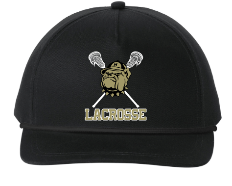 Hopewell Valley HS Lax Snapback Five-Panel Rope Cap-Printed Logo