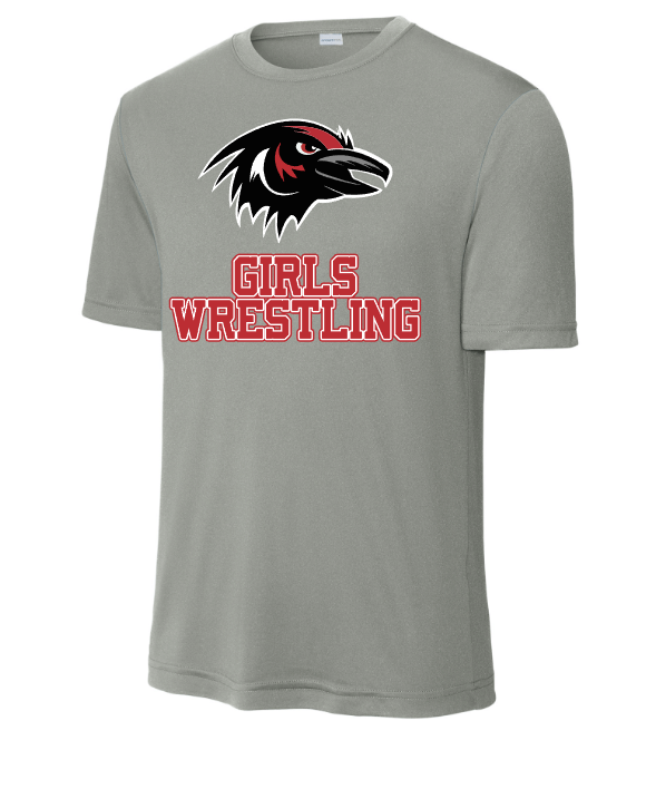 RWA Performance SS or LS with Girls Wrestling Logo