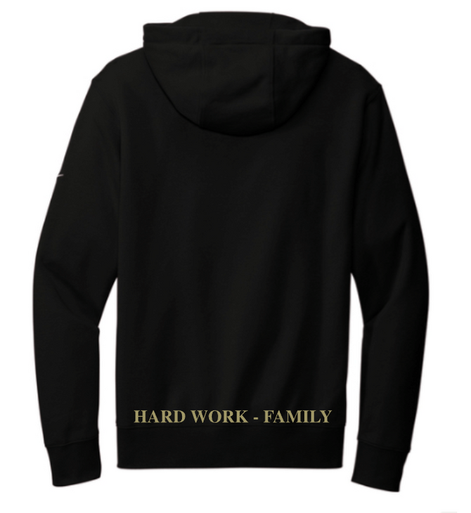 Hopewell Valley HS Lax Nike Full Zip with Back Print