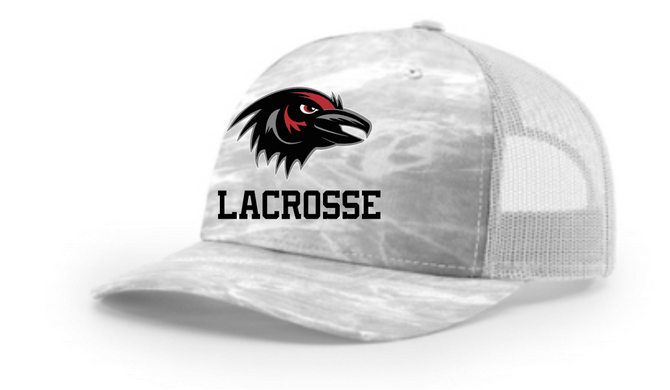 RHS Lax Richardson Camo Trucker Caps-Printed Logo
