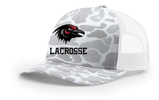 RHS Lax Richardson Camo Trucker Caps-Printed Logo