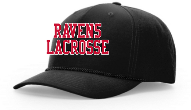RLA Richardson Laser Perf Performance Rope Cap-Printed Logo