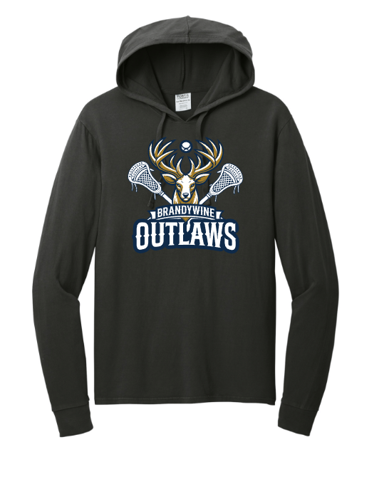 Brandywine Lacrosse Club Beach Wash® Garment-Dyed Pullover Hooded Tee