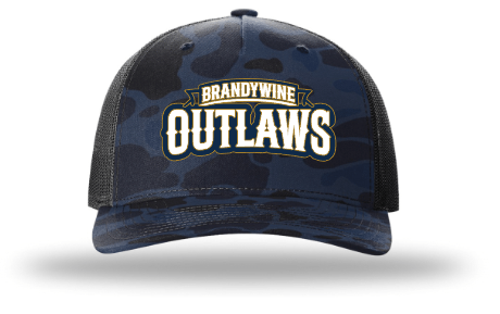 Brandywine Lacrosse Club Richardson Printed Five-Panel Trucker-Printed Logo