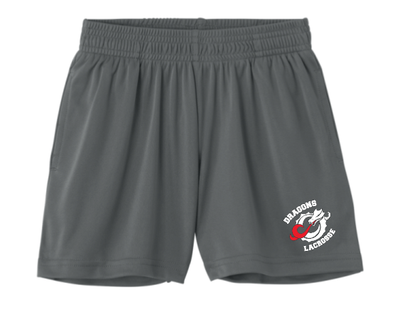 Allentown Dragons Lacrosse Performance Pocketed Shorts-YOUTH SIZING