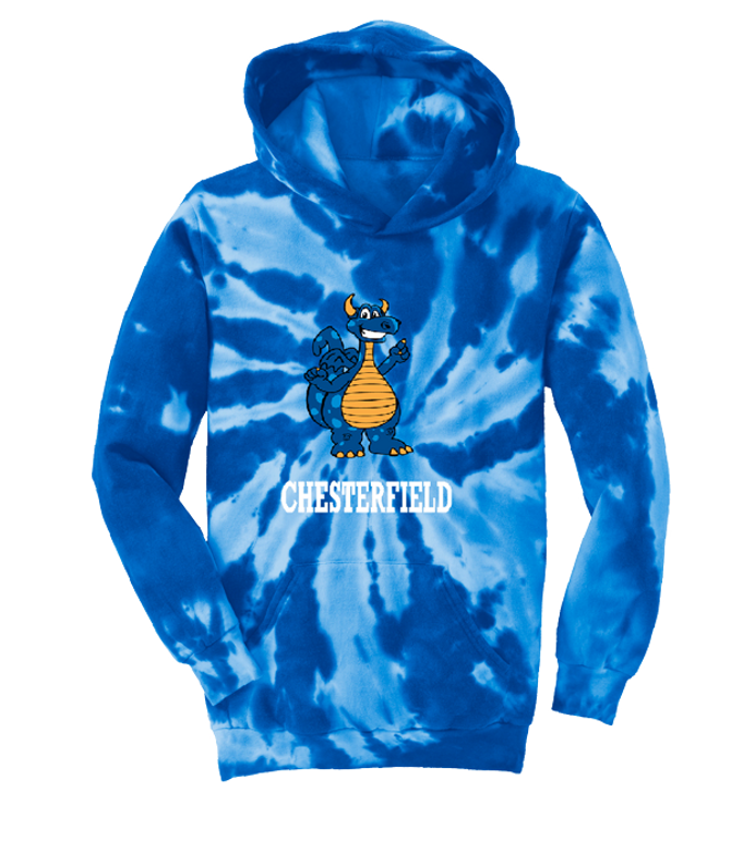 Port & Company® Youth Tie-Dye Pullover Hooded Sweatshirt - CES