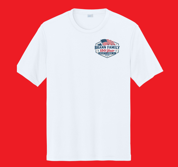 Brann Family Performance Short Sleeve-Adult-Youth Sizing