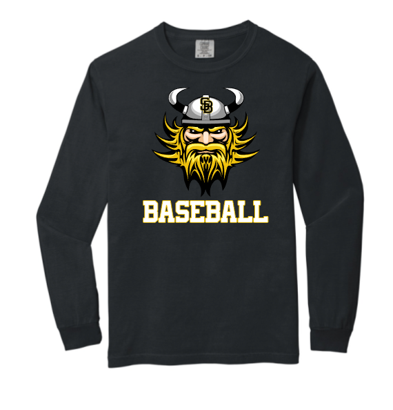 SB 13U Baseball Comfort Colors Heavyweight Long Sleeve