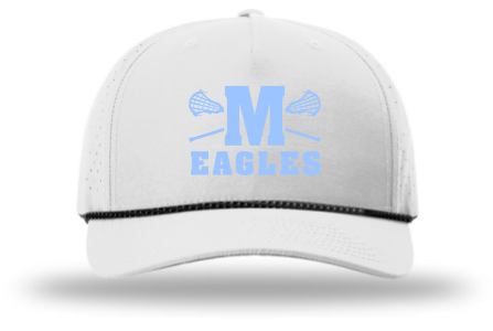 Millstone Lacrosse Richardson Laser Perf Rope Cap-M Logo-Printed Logo
