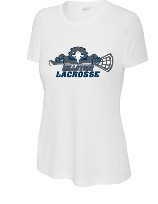 Millstone Lacrosse Performance Short Sleeve-Eagles Logo