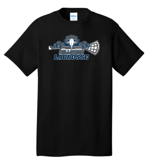 Millstone Lacrosse Cotton Short Sleeve Tees-Eagles Logo