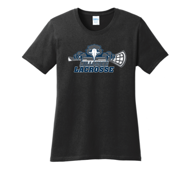 Millstone Lacrosse Cotton Short Sleeve Tees-Eagles Logo