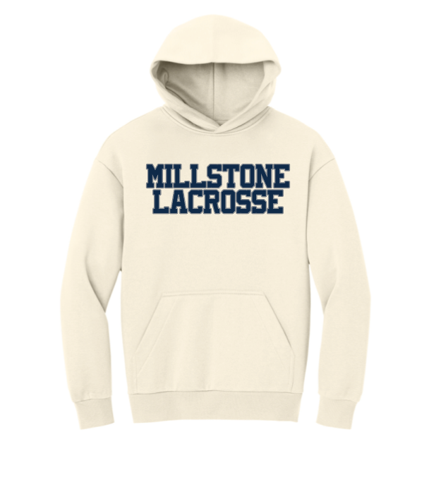 Millstone Lacrosse Heavyweight Hoodie-Retro Logo