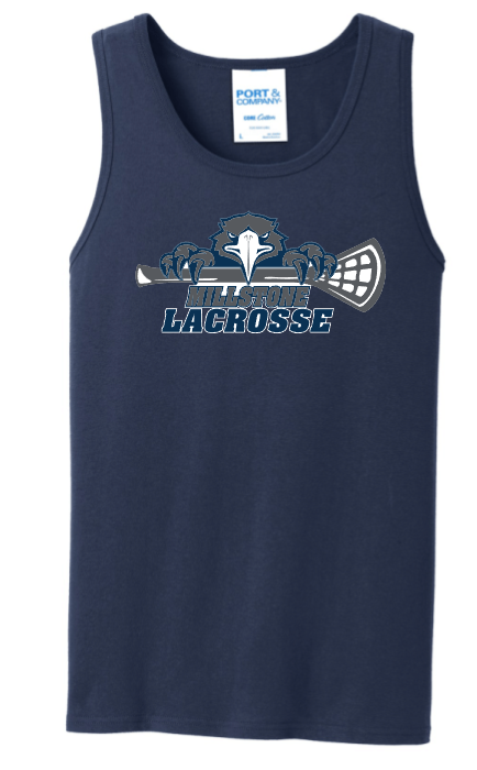 Millstone Lacrosse Core Cotton Tank- Eagles Logo- Unisex/Ladies Available