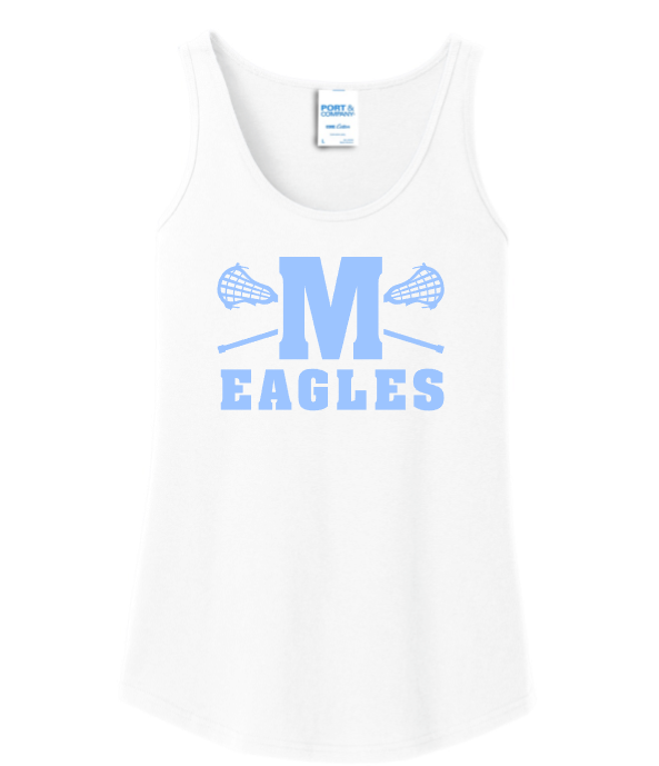 Millstone Lacrosse Core Cotton Tank Top-M Logo- Unisex/Ladies