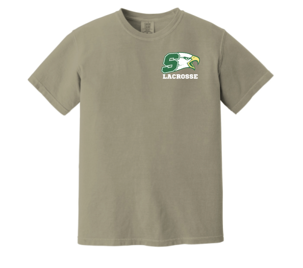 Bishop Shanahan Lacrosse Comfort Colors Tee