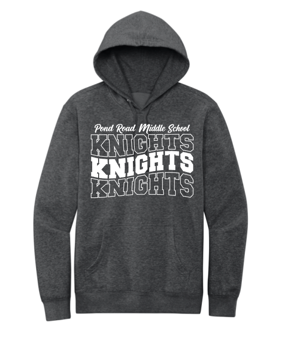 PRMS Fleece Hoodie-It's a Great Day to be a Knight