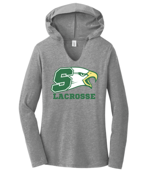Bishop Shanahan Lacrosse Perfect Tri Cotton LS Hoodie