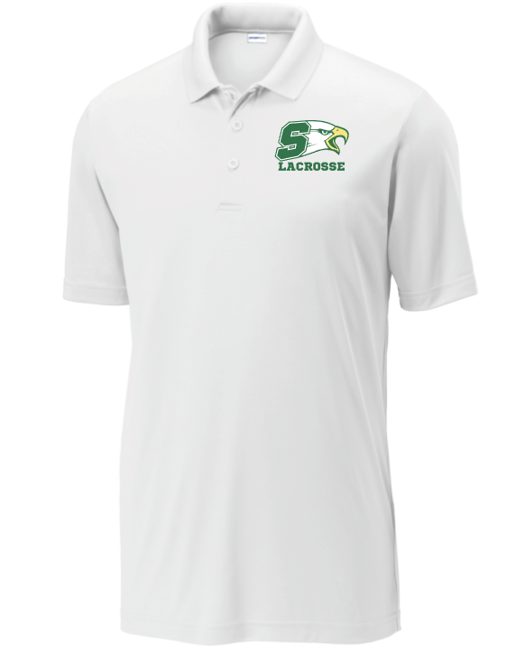 Bishop Shanahan Lacrosse Performance Polo-Printed Logo