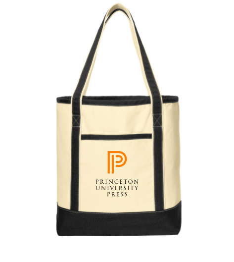 Princeton University Press Large Cotton Canvas Tote-Printed Logo