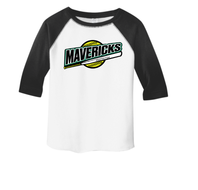 Mavericks Toddler Baseball Fine Jersey Tee