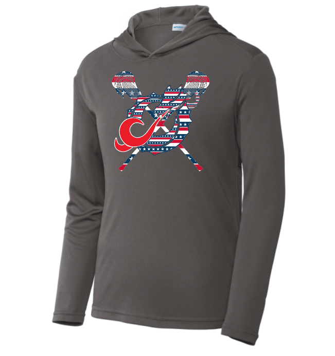 Allentown Dragons Lacrosse Performance Long Sleeve with Hood