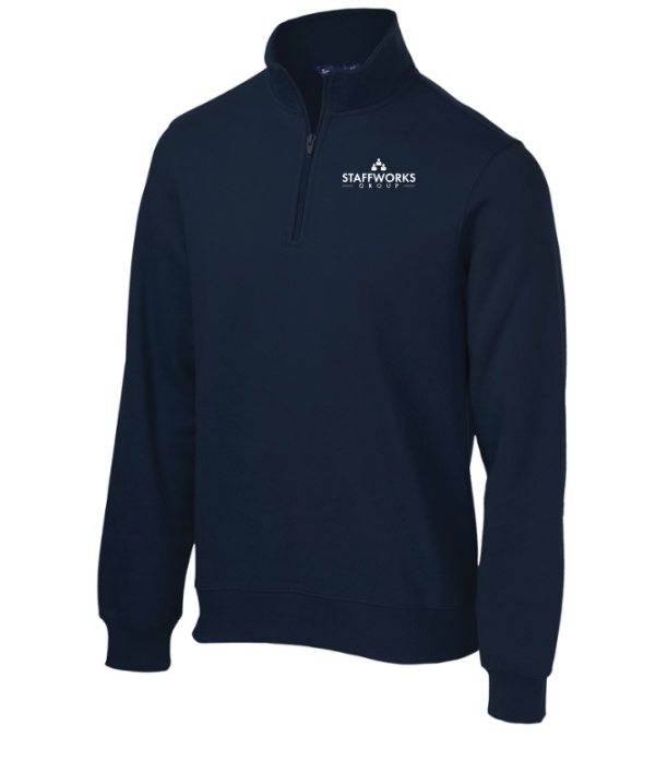 Staffworks 1/4 Zip Sweatshirt Pullover