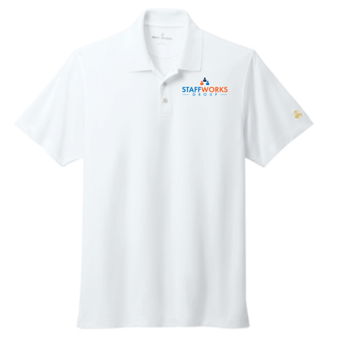 Staffworks Brooks Brothers® Mesh Pique Performance Polo