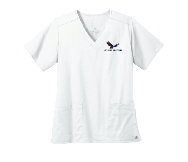 Nicolet Staffing Wink® Women’s WorkFlex V-Neck Top