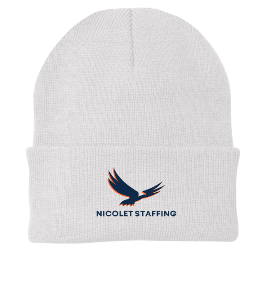 Nicolet Staffing Classic Knit Beanie