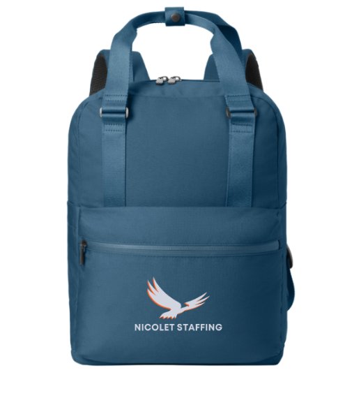 Nicolet Staffing Mercer+Mettle® Claremont Handled Backpack