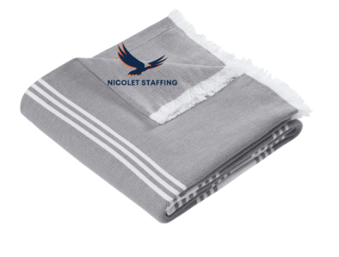 Nicolet Staffing Beach Throw