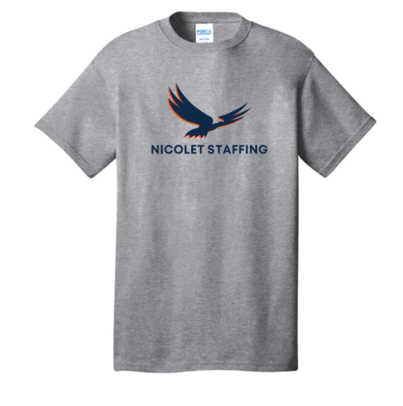 Nicolet Staffing Cotton Short Sleeve