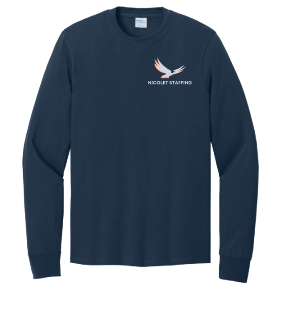 Nicolet Staffing Cotton Long Sleeve