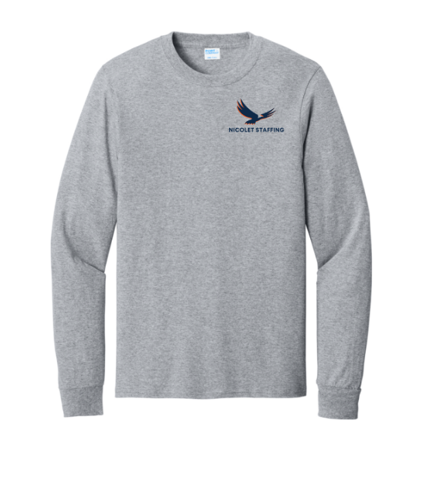 Nicolet Staffing Cotton Long Sleeve