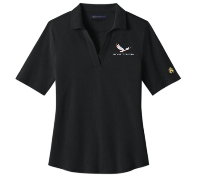 Nicolet Staffing Brooks Brothers® Women’s Pinpoint Pique Polo