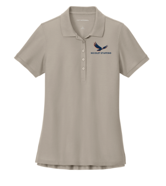 Nicolet Staffing Women’s Wearever Signature Pique Polo
