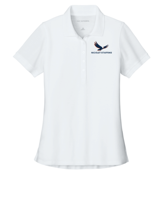 Nicolet Staffing Women’s Wearever Signature Pique Polo