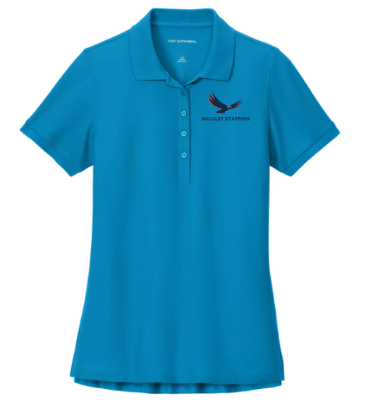 Nicolet Staffing Women’s Wearever Signature Pique Polo