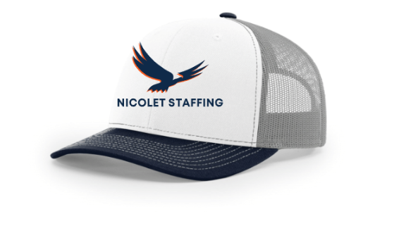 Nicolet Staffing Richardson Trucker Hat-Printed Logo