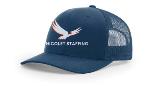 Nicolet Staffing Richardson Trucker Hat-Printed Logo