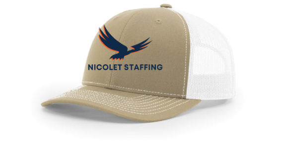 Nicolet Staffing Richardson Trucker Hat-Printed Logo
