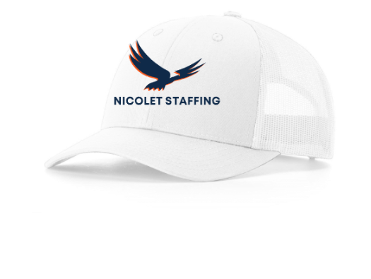 Nicolet Staffing Richardson Low Profile Trucker Cap-Printed Logo