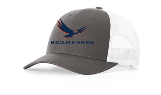 Nicolet Staffing Richardson Low Profile Trucker Cap-Printed Logo