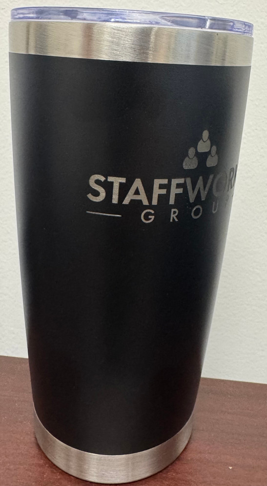 Staffworks Engraved 20oz Travel Mug
