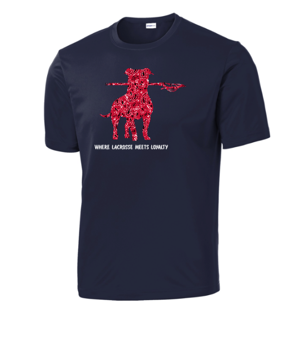 817 Pittie Red Bandana Where Lacrosse Meets Loyalty